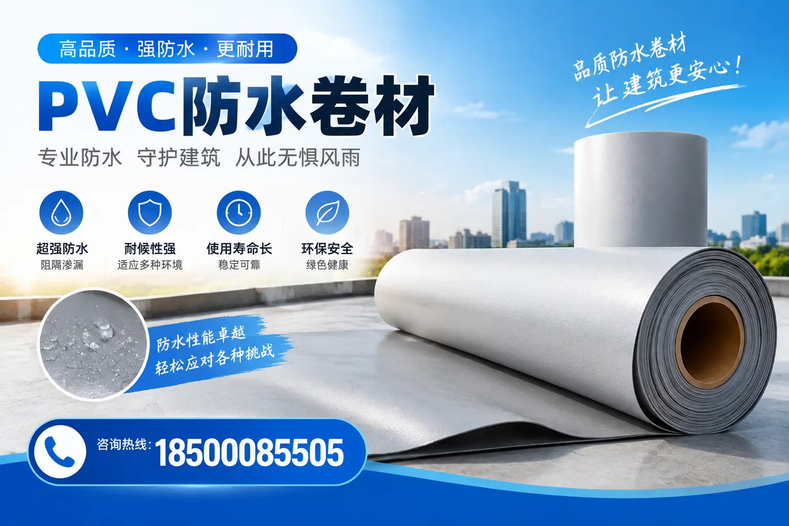 如何选择高质量的PVC防水卷材？丹东消费者必看指南